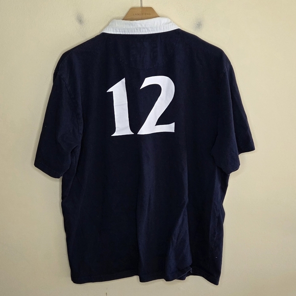 England Rugby | Preppy Short Sleeve Polo with Rose Logo 12 Size XL - Picture 6 of 6